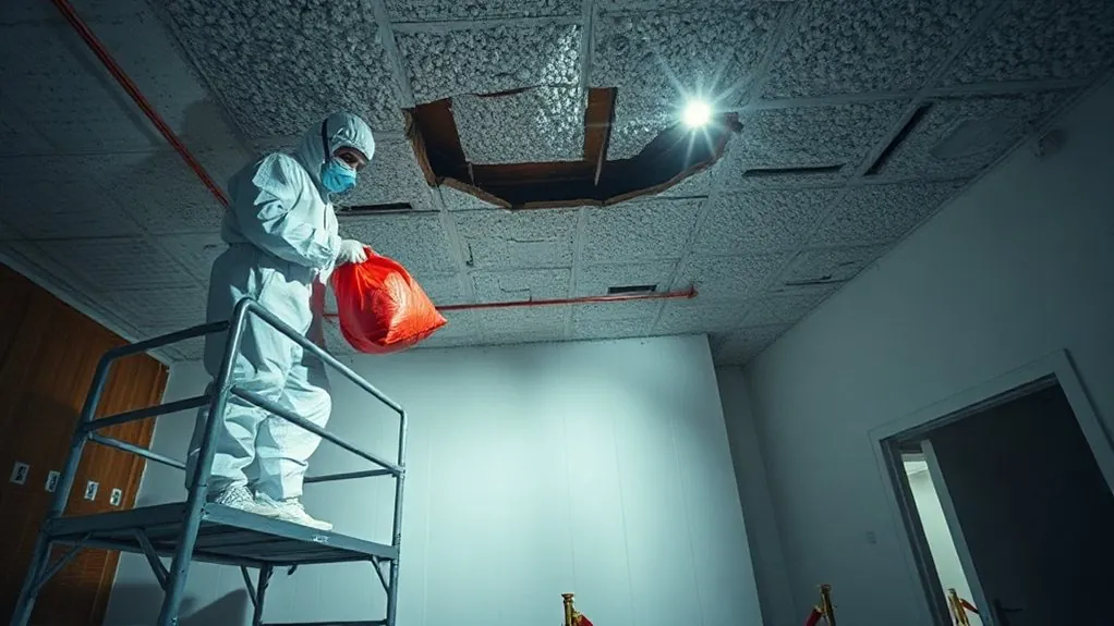 Asbestos Ceiling Removal in Mayfair — HSE-licensed specialists
