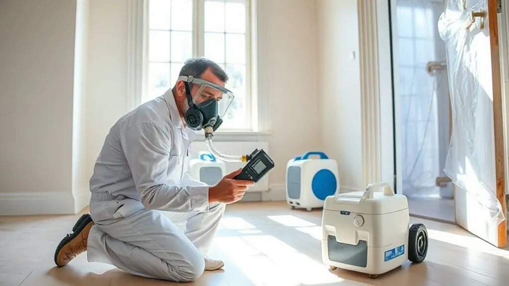 4-Stage Clearance Testing in Mayfair — HSE-licensed specialists