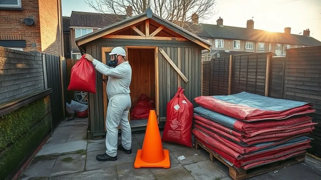 Garage & Shed Roof Removal in Mayfair — HSE-licensed specialists