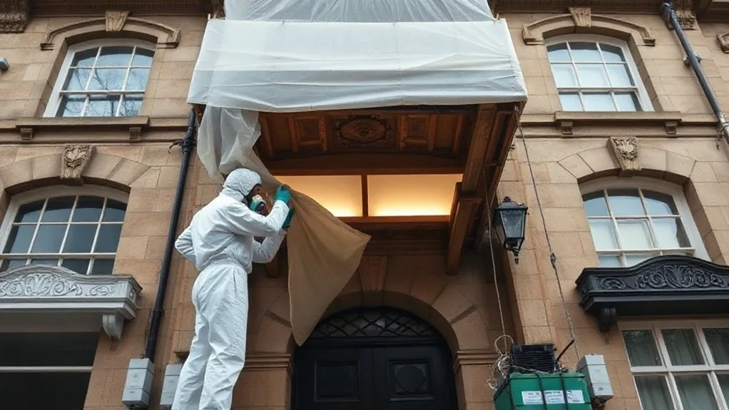 Listed Building Asbestos Removal in Mayfair — HSE-licensed specialists